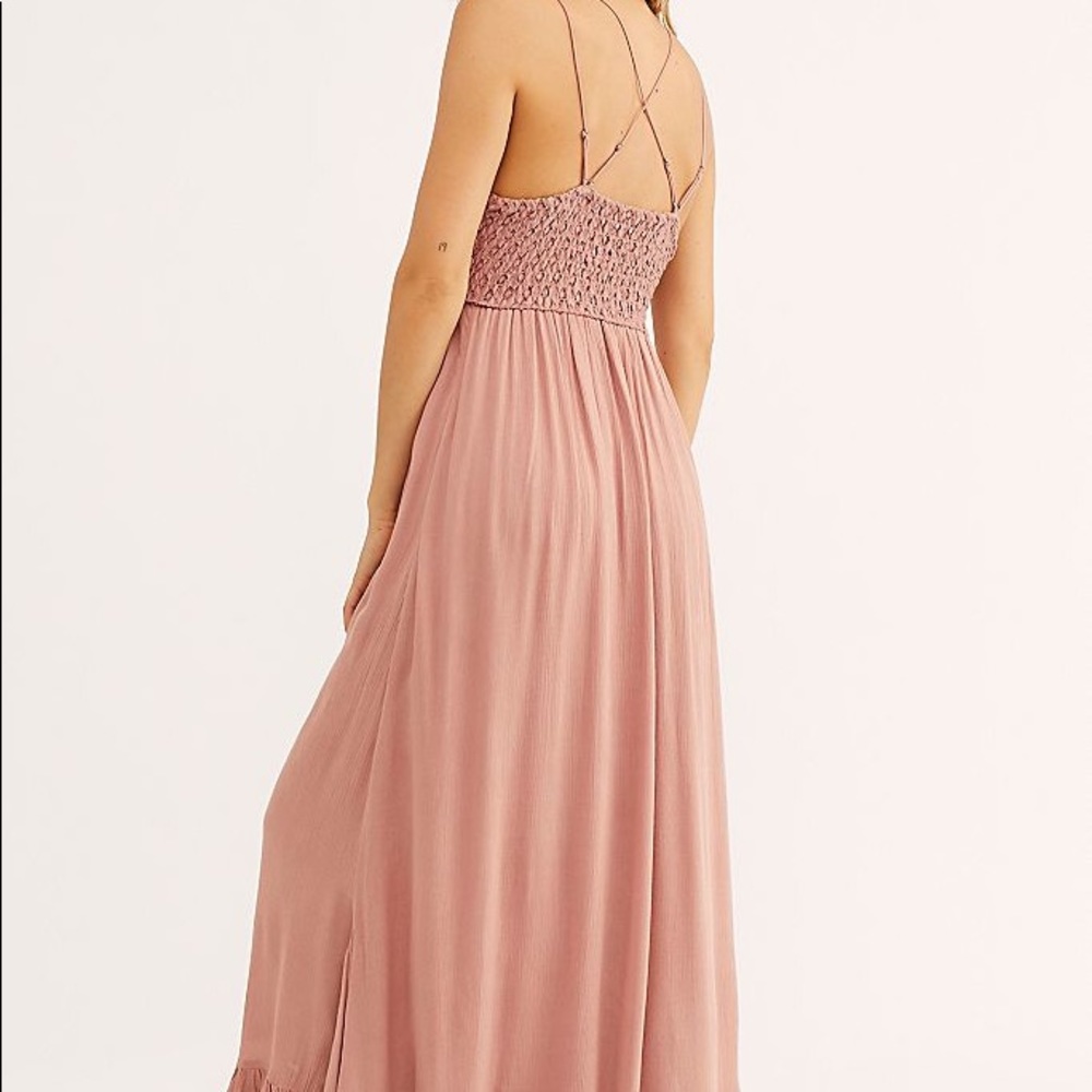 BNWT Free People Adella Maxi Slip Dress